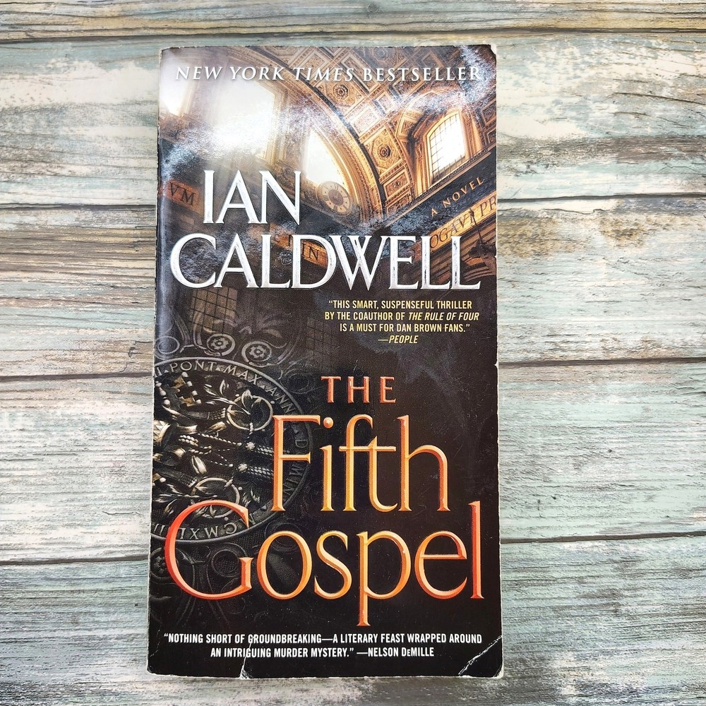 The Fifth Gospel by Ian Caldwell 2015 Paperback Book‎ Thriller Drama